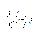 (S)-4-Bromo-7-fluoro-2-(2-oxo-3-piperidyl)-1-isoindolinone