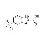 5-(Methylsulfonyl)-1H-indole-2-carboxylic Acid