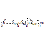 (2R,10S)-10-Benzyl-2-cyclopropyl-23-(2,5-dioxo-2,5-dihydro-1-pyrrolyl)-6,9,12,15,18-pentaoxo-3-oxa-5,8,11,14,17-pentaazatricosan-1-oic Acid