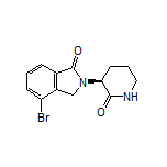 (S)-4-Bromo-2-(2-oxo-3-piperidyl)-1-isoindolinone