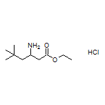 Ethyl 3-Amino-5,5-dimethylhexanoate Hydrochloride