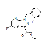 Ethyl 5-Fluoro-1-(2-fluorobenzyl)-1H-pyrazolo[3,4-b]pyridine-3-carboxylate