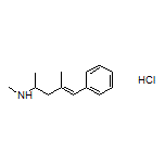 (E)-N,4-Dimethyl-5-phenyl-4-penten-2-amine Hydrochloride