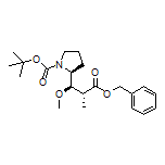 Benzyl (2R,3R)-3-[(S)-1-Boc-2-pyrrolidinyl]-3-methoxy-2-methylpropanoate