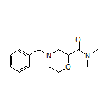 4-Benzyl-N,N-dimethylmorpholine-2-carboxamide