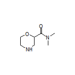 N,N-Dimethylmorpholine-2-carboxamide