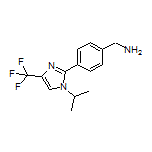 4-[1-Isopropyl-4-(trifluoromethyl)-2-imidazolyl]benzylamine