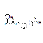 Benzyl (2R,3R)-3-Methoxy-2-methyl-3-[(S)-pyrrolidin-2-yl]propanoate Trifluoroacetate