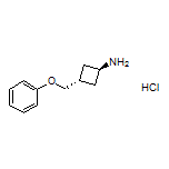 trans-3-(Phenoxymethyl)cyclobutanamine Hydrochloride