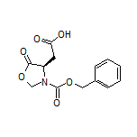 (R)-2-(3-Cbz-5-oxo-4-oxazolidinyl)acetic Acid