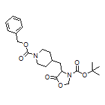 4-[(1-Cbz-4-piperidyl)methyl]-3-Boc-5-oxooxazolidine