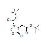 (S)-3-Boc-4-[2-(tert-butoxy)-2-oxoethyl]-5-oxooxazolidine