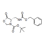 (S)-4-[(Cbz-amino)methyl]-3-Boc-5-oxooxazolidine