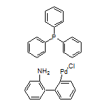 Chloro(triphenylphosphine)[2-(2’-amino-1,1’-biphenyl)]palladium(II)