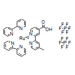 Bis(2,2’-bipyridine)(4’-methyl-[2,2’-bipyridine]-4-carboxylic Acid)ruthenium(II) Bis(hexafluorophosphate)