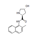 (2S,4R)-4-Hydroxy-N-(2-methyl-1-naphthyl)pyrrolidine-2-carboxamide