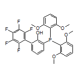 3-[Bis(2,6-dimethoxyphenyl)phosphino]-2’,3’,4’,5’,6’-pentafluoro-[1,1’-biphenyl]-2-ol