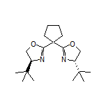 (4S,4’S)-2,2’-(Cyclopentane-1,1-diyl)bis[4-(tert-butyl)-4,5-dihydrooxazole]