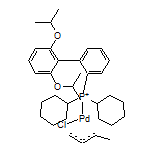 Chloro(2-dicyclohexylphosphino-2’,6’-di-i-propoxy-1,1’-biphenyl)[(1,2,3- η)-(2E)-2-buten-1-yl]palladium(II)