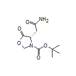 (S)-3-Boc-4-(2-amino-2-oxoethyl)-5-oxooxazolidine