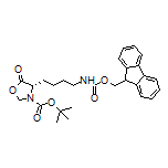 (S)-4-[4-(Fmoc-amino)butyl]-3-Boc-5-oxooxazolidine