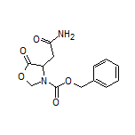 3-Cbz-4-(2-amino-2-oxoethyl)-5-oxooxazolidine