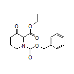 Ethyl 1-Cbz-3-oxopiperidine-2-carboxylate