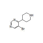 5-Bromo-4-(4-piperidyl)pyrimidine