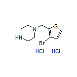 1-[(3-Bromo-2-thienyl)methyl]piperazine Dihydrochloride