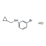 3-Bromo-N-(cyclopropylmethyl)aniline Hydrochloride