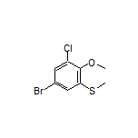 5-Bromo-3-chloro-2-methoxythioanisole