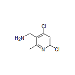 (4,6-Dichloro-2-methyl-3-pyridyl)methanamine