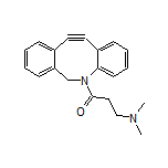 3-(Dimethylamino)-1-[(5-aza-3,4:7,8-dibenzocyclooct-1-yne)-5-yl]-1-propanone