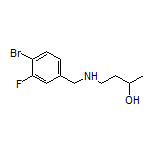 4-[(4-Bromo-3-fluorobenzyl)amino]-2-butanol