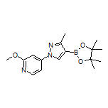 1-(2-Methoxy-4-pyridyl)-3-methyl-1H-pyrazole-4-boronic Acid Pinacol Ester