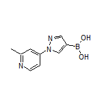 1-(2-Methyl-4-pyridyl)-1H-pyrazole-4-boronic Acid