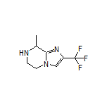 8-Methyl-2-(trifluoromethyl)-5,6,7,8-tetrahydroimidazo[1,2-a]pyrazine