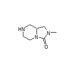 2-Methylhexahydroimidazo[1,5-a]pyrazin-3(2H)-one