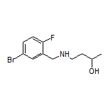 4-[(5-Bromo-2-fluorobenzyl)amino]-2-butanol