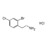 2-(2-Bromo-4-chlorophenyl)ethanamine Hydrochloride