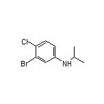 3-Bromo-4-chloro-N-isopropylaniline