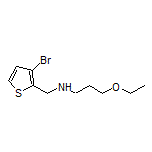 N-[(3-Bromo-2-thienyl)methyl]-3-ethoxy-1-propanamine