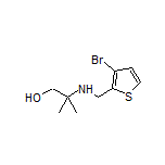 2-[[(3-Bromo-2-thienyl)methyl]amino]-2-methyl-1-propanol