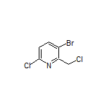 3-Bromo-6-chloro-2-(chloromethyl)pyridine