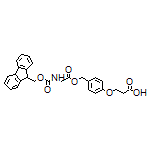 3-[4-[[2-(Fmoc-amino)acetoxy]methyl]phenoxy]propanoic Acid