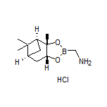 [(3aS,4S,6S,7aR)-3a,5,5-Trimethylhexahydro-4,6-methanobenzo[d][1,3,2]dioxaborol-2-yl]methanamine Hydrochloride