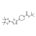 2-(4-Boc-1-piperazinyl)oxazole-5-boronic Acid Pinacol Ester