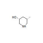 (3R,5S)-5-Methylpiperidin-3-ol