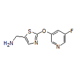 [2-[(5-Fluoro-3-pyridyl)oxy]-5-thiazolyl]methanamine