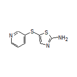 5-(3-Pyridylthio)thiazol-2-amine